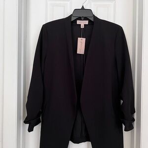 Philosophy Black Blazer Tailored Professional Style